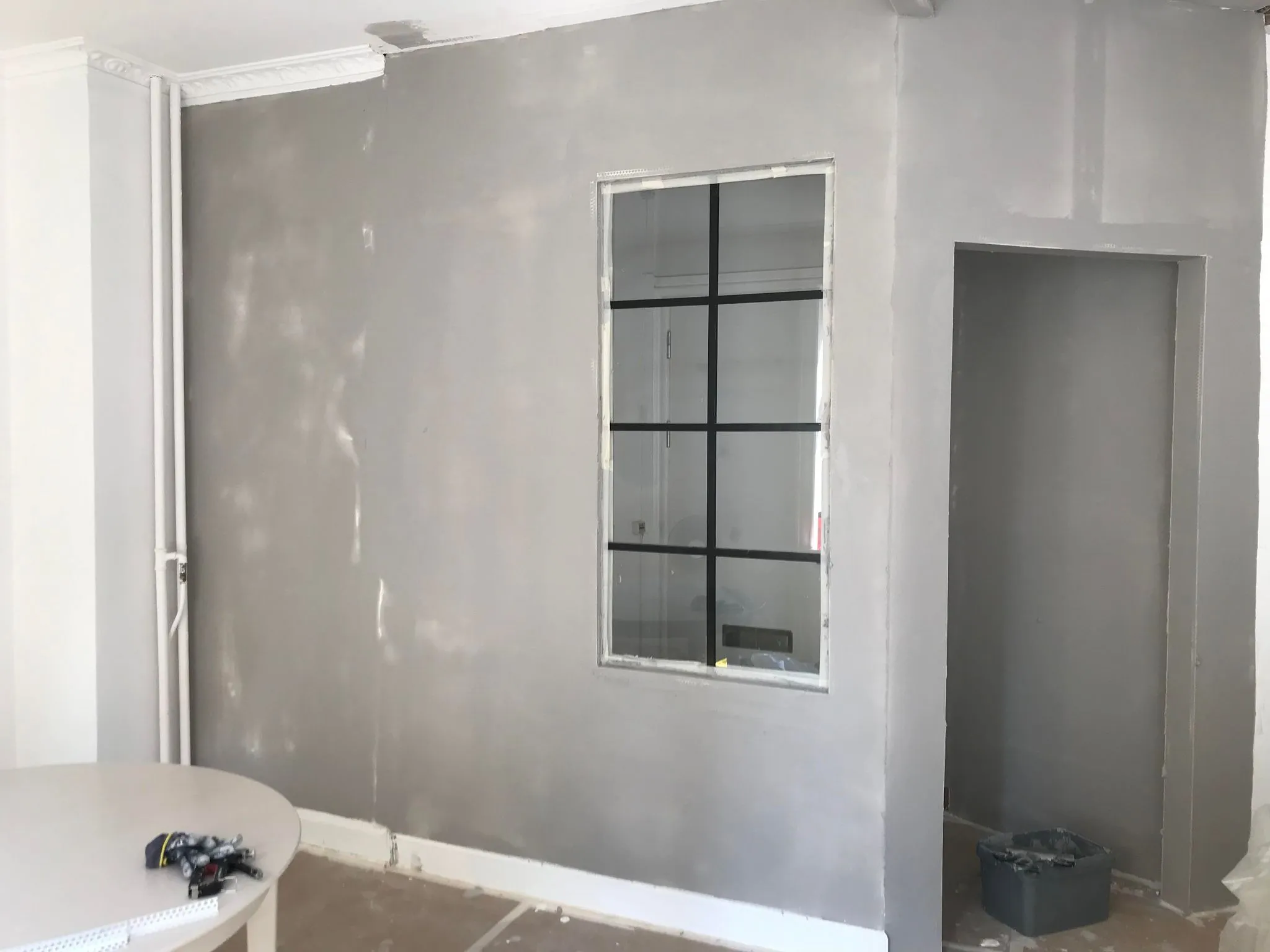 renovering af entre i lej